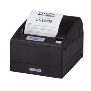 Citizen CT-S4000, USB, 8 Punkte/mm (203dpi), Cutter, schwarz