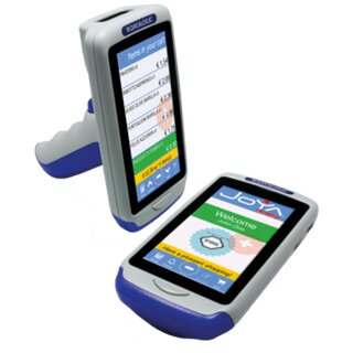 Joya Touch Plus, 2D, BT (BLE), WLAN, NFC, Gun, blau, grau, WEC 7