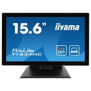 iiyama ProLite T1634MC-B8X, 39,6cm (15,6), Projected Capacitive, 10 TP, Full HD, schwarz