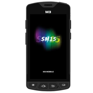 M3 Mobile SM15 W, 2D, SE4710, BT (BLE), WLAN, NFC, erw. Akku, Android