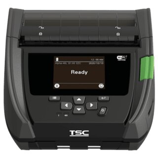 TSC Alpha 40L, USB, BT (iOS), WLAN, NFC, 8 Punkte/mm (203dpi), RTC, Display, RFID, OPOS