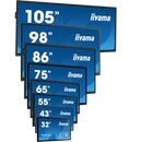 iiyama ProLite IDS, 217,4cm (85,6), Infrarot, 4K, USB,...