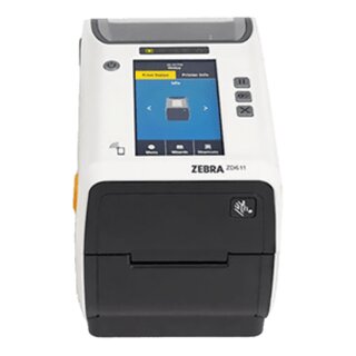 Zebra ZD611-HC, 8 Punkte/mm (203dpi), USB, BT (BLE), Ethernet, EPLII, ZPLII, Kit (USB), wei